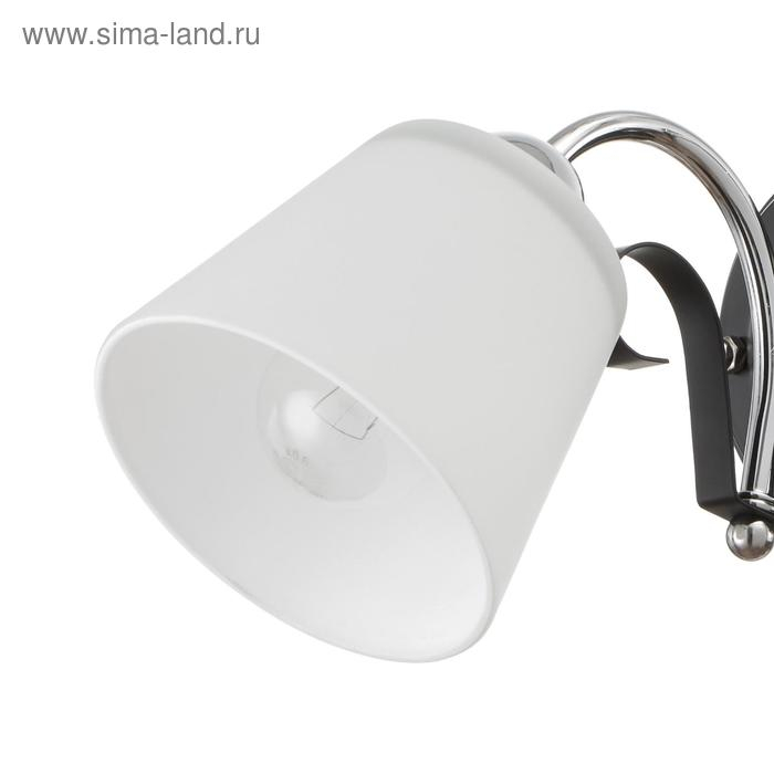 Бра 91272/1 E27 40Вт черный-хром 22х12х22 см