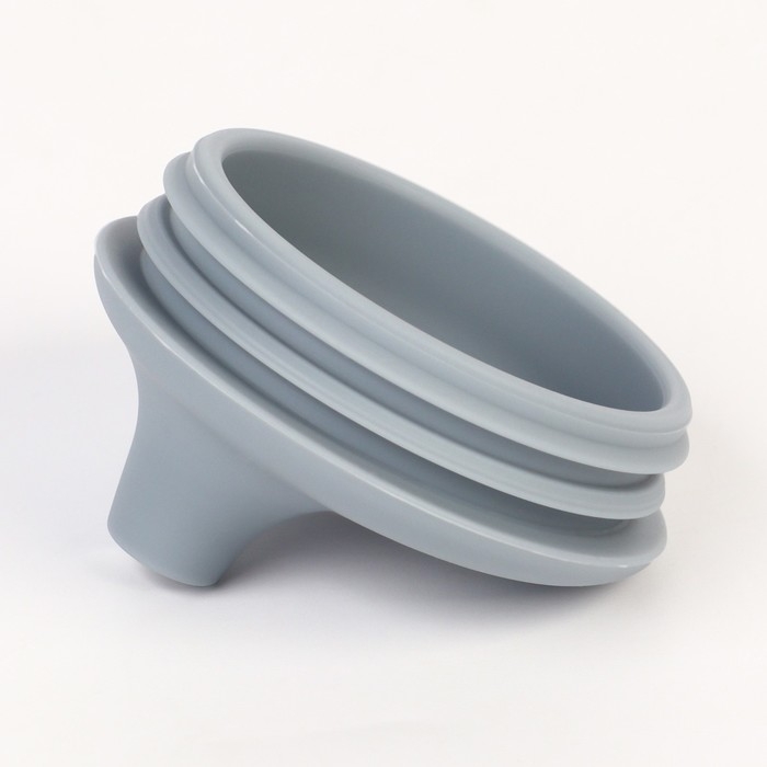 Поильник с трубочкой детский силиконовый «Try again», 200 мл., с ручками, цвет серый Поильник с трубочкой детский силиконовый «Try again», 200 мл., с ручками, цвет серый