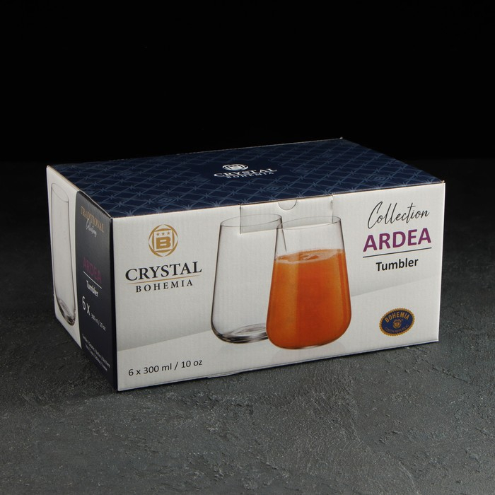 Набор стаканов для воды Ardea, 300 мл, 6 шт Набор стаканов для воды Ardea, 300 мл, 6 шт