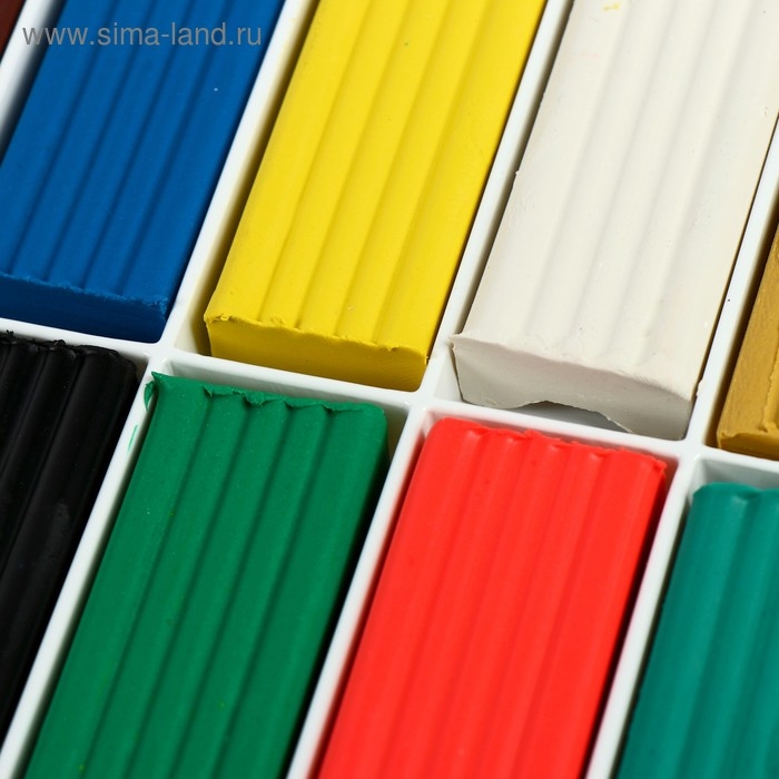 Пластилин GLOBUS Пластилин GLOBUS "Классический", 18 цветов, 360 г, со стеком