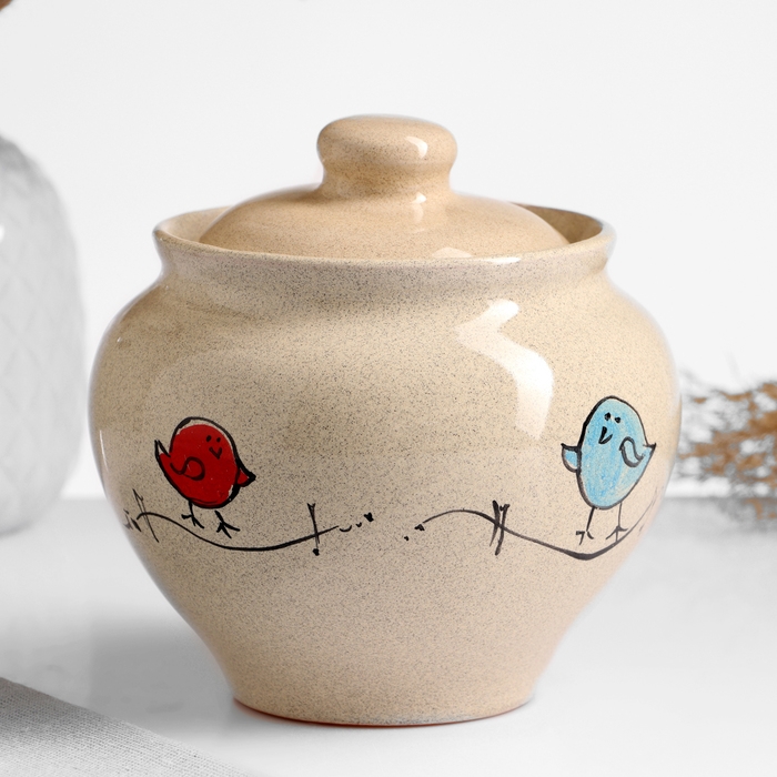 Горшок для запекания  Горшок для запекания "Русский" 0,85л / 14х14см, мелодия