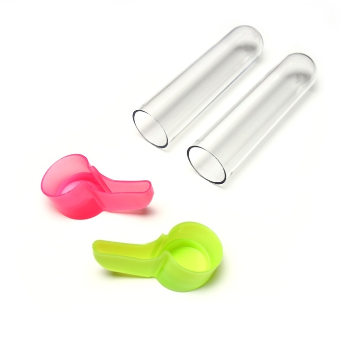 Набор из 2 поилок для птиц, 80 мл, 15 х 8 см, микс цветов Набор из 2 поилок для птиц, 80 мл, 15 х 8 см, микс цветов