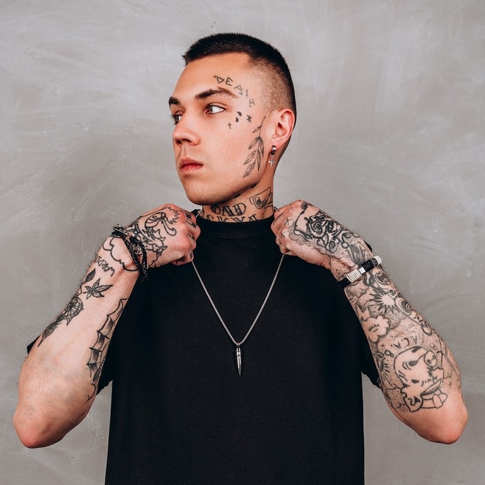 Кулон унисекс «Пуля» заострённая, цвет чернёное серебро, 69 см