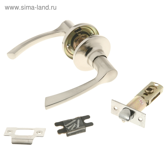 Защелка (мод.3186), межкомнатная, цвет мат. хром Защелка (мод.3186), межкомнатная, цвет мат. хром