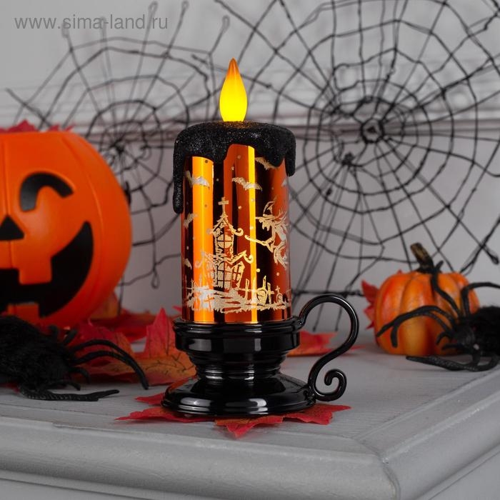 Светодиодная фигура «Свеча золотая» 6 × 15 × 6 см, пластик, батарейки AG13х3 (нет в комплекте), свечение тёплое белое Светодиодная фигура «Свеча золотая» 6 × 15 × 6 см, пластик, батарейки AG13х3 (нет в комплекте), свечение тёплое белое