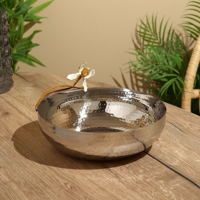 Ваза  Ваза "Альстро" 27х26х14 см, нерж. сталь