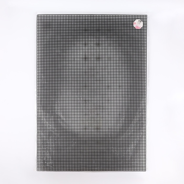 Канва для вышивания №5, пластиковая, 60 × 42 см, цвет чёрный Канва для вышивания №5, пластиковая, 60 × 42 см, цвет чёрный