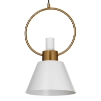 Светильник BayerLux 2280/1WT E27 40Вт белый 22х22х38-138 см