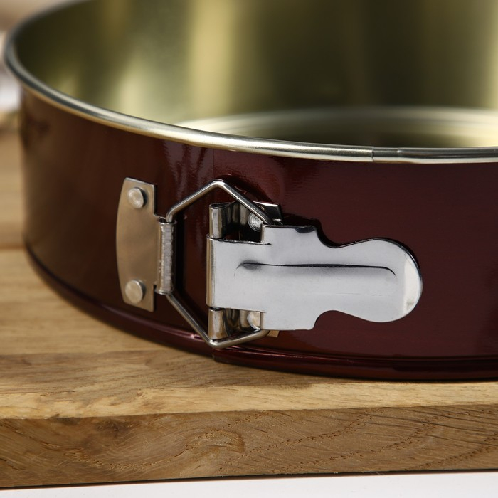 Форма для выпечки и выкладки с регулировкой размера &laquo;Никис&raquo;, d=24 см, h=6 см, антипригарное покрытие, цвет микс