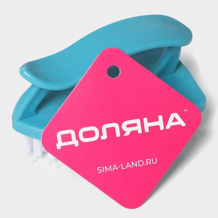 Щётка - утюжок Доляна, 10×6×5,5 см, цвет МИКС Щётка - утюжок Доляна, 10×6×5,5 см, цвет МИКС