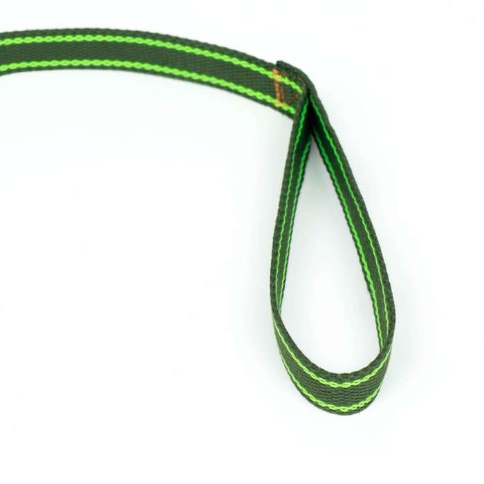 Поводок брезентовый, 1,6 м х 2,5 см, хаки/салатовый Поводок брезентовый, 1,6 м х 2,5 см, хаки/салатовый