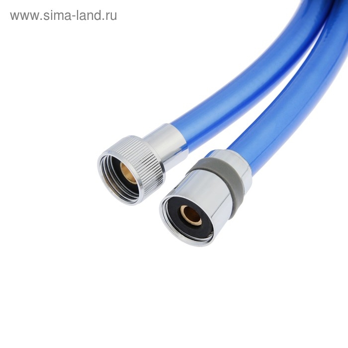 Душевой шланг AquaKratos, 150 см, нейлоновый, синий Душевой шланг AquaKratos, 150 см, нейлоновый, синий