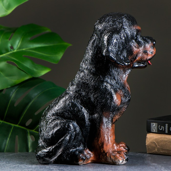 Копилка Копилка "Щенок ротвейлера" 28х20см