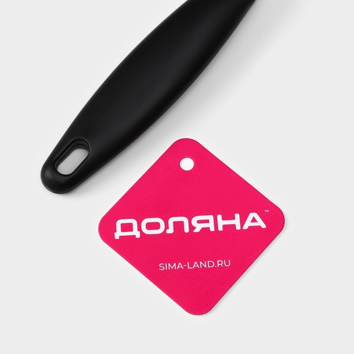 Молоток для мяса Доляна «Овал», 25 см, цвет чёрный Молоток для мяса Доляна «Овал», 25 см, цвет чёрный