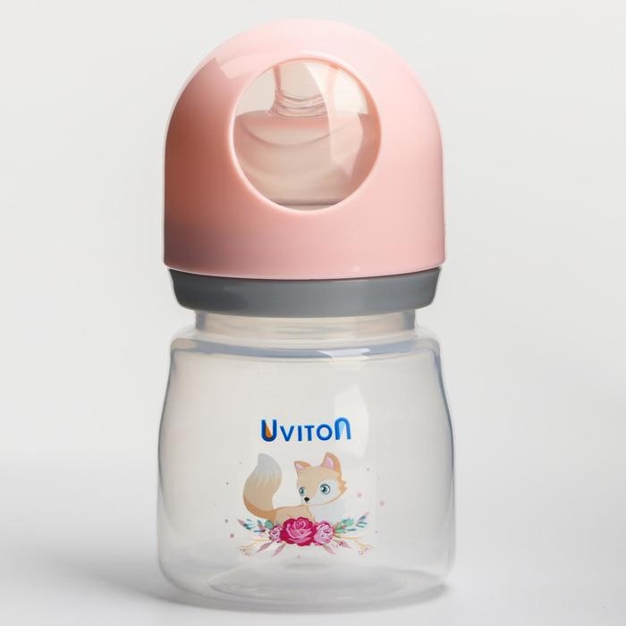 Бутылочка для кормления, ШГ, 125 мл. ZOO, цвет МИКС Бутылочка для кормления, ШГ, 125 мл. ZOO, цвет МИКС