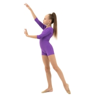 Купальник для гимнастики и танцев Grace Dance, р. 40, цвет фиолетовый