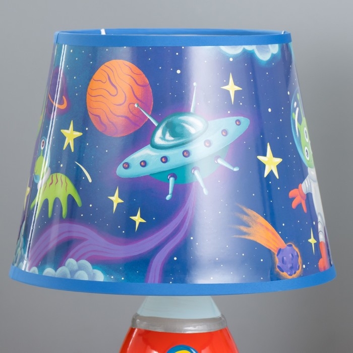 Настольная лампа  Настольная лампа "Космический корабль " Е14 15Вт МИКС 20х20х31 см RISALUX