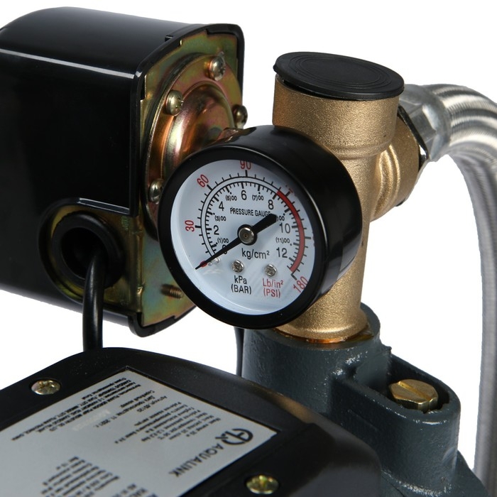 Насосная станция AQUALINK AS VI-35/35-24, 370 Вт, 35 л/мин, напор 35 м, бак 24 л Насосная станция AQUALINK AS VI-35/35-24, 370 Вт, 35 л/мин, напор 35 м, бак 24 л