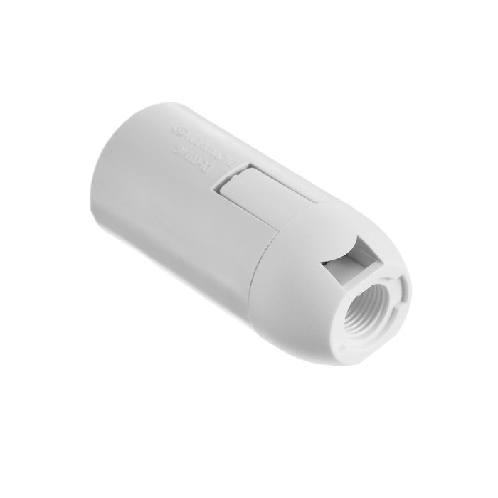 Патрон E14, пластиковый подвесной, белый, набор 50 шт. Патрон E14, пластиковый подвесной, белый, набор 50 шт.