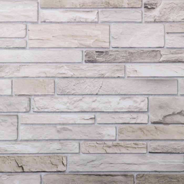 Панель ПВХ плитка песчаник Доломит 485х960 Панель ПВХ плитка песчаник Доломит 485х960