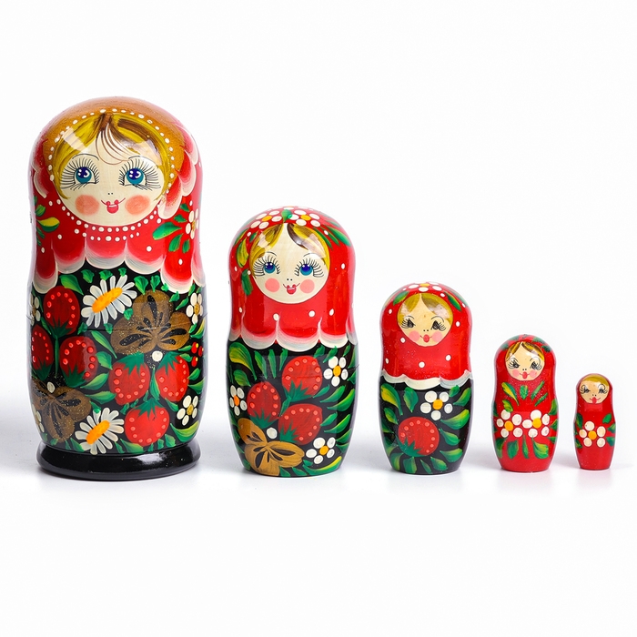 Матрёшка 5 в 1, расписная, большая, МИКС Матрёшка 5 в 1, расписная, большая, МИКС