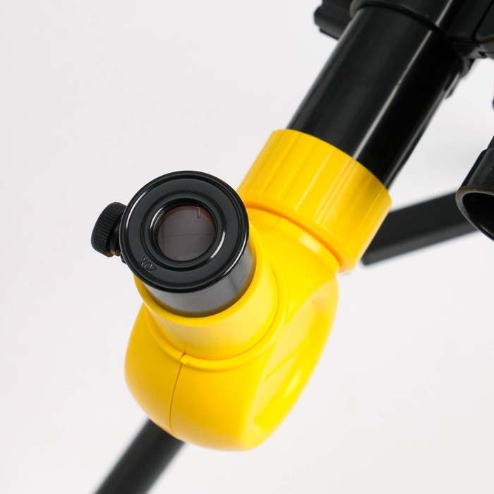 Телескоп Телескоп "Юный астроном" кратность х40, жёлтый