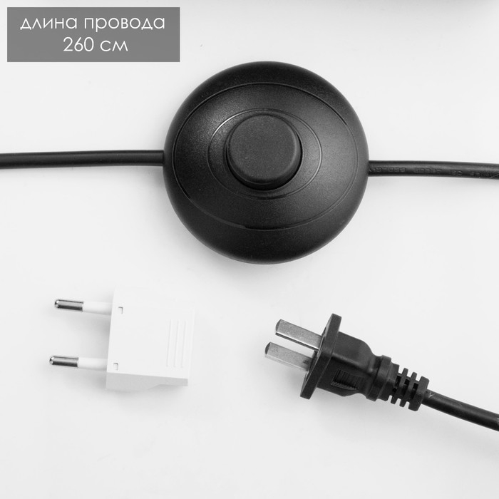 Торшер  Торшер "Тапиока" 6хLED 20Вт 4000К белый 28х28х140см