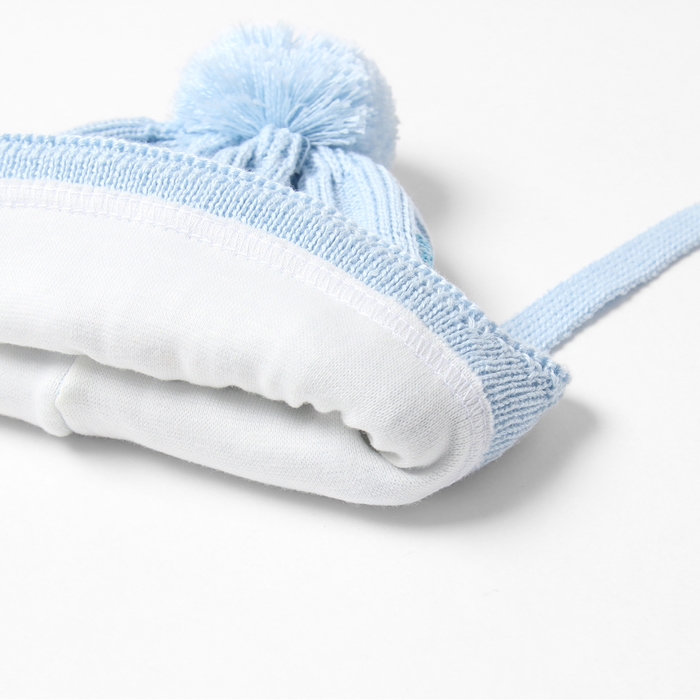 Шапка детская MINAKU, р-р 42-44, цвет голубой Шапка детская MINAKU, р-р 42-44, цвет голубой