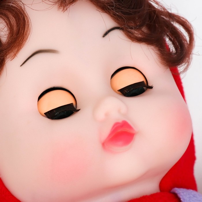 Кукла мягкая  Кукла мягкая "Маша в костюме с ушами" для девочек, резина, текстиль, 40 см, микс