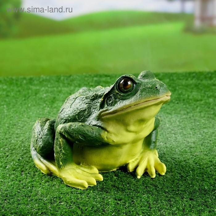Садовая фигура  Садовая фигура "Лягушка" 22х18х15см