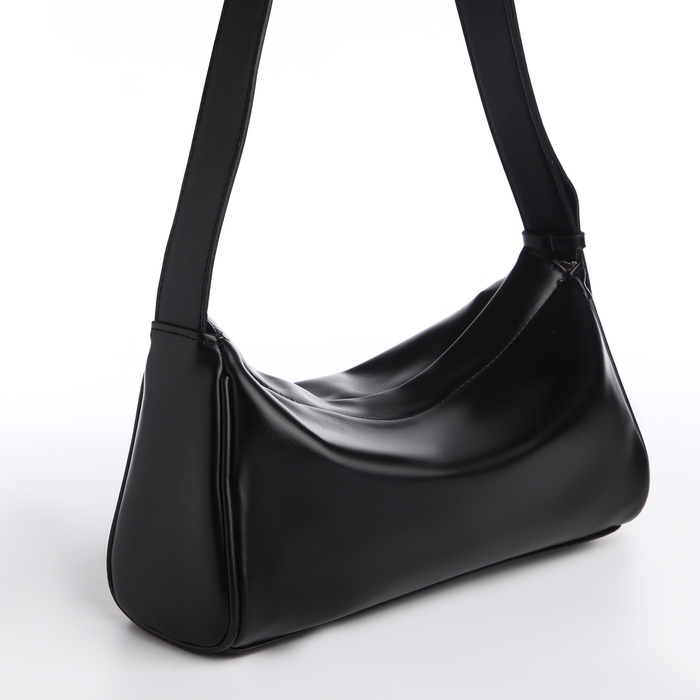 Сумка женская кросс-боди, на молнии, цвет чёрный Сумка женская кросс-боди, на молнии, цвет чёрный