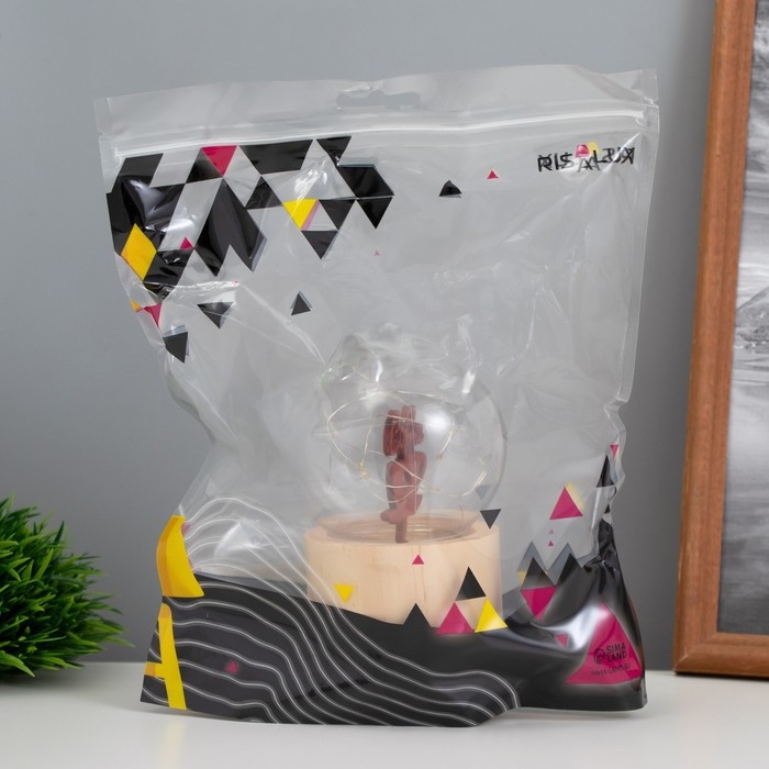 Ночник «Шар-люблю кофе» LED 3хAG10 шар 8см 6,5х6,5х11,5см Ночник «Шар-люблю кофе» LED 3хAG10 шар 8см 6,5х6,5х11,5см