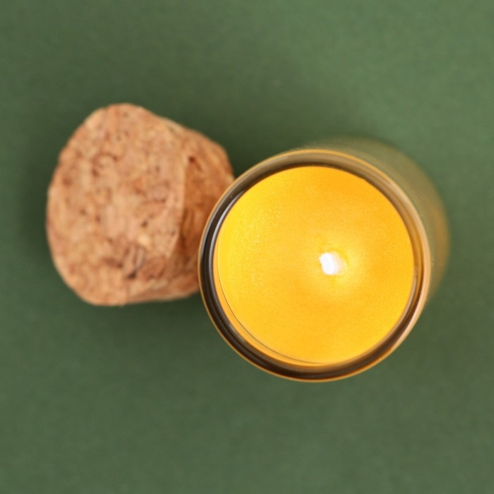 Новогодняя свеча в колбе «Апельсин» Новогодняя свеча в колбе «Апельсин»