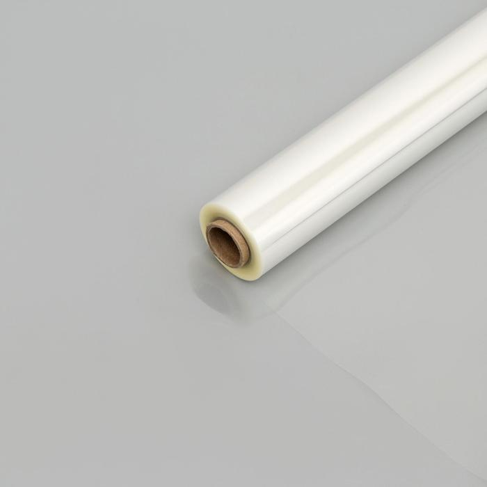 Плёнка для цветов прозрачная 0,7 х 37,5 м, 1000 г, 40 мкм Плёнка для цветов прозрачная 0,7 х 37,5 м, 1000 г, 40 мкм