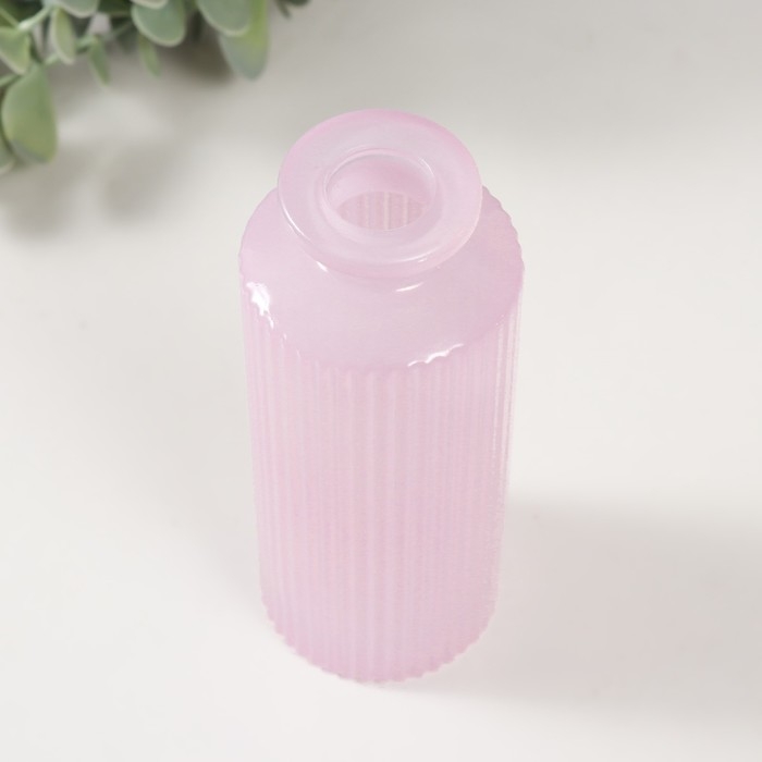 Диффузор для эфирных масел Диффузор для эфирных масел "Вертикаль" 135 мл матовый розовый 5х5х13 см