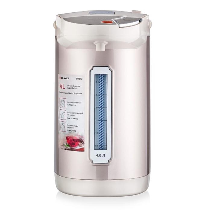 Термопот BRAYER BR1092, 900 Вт, 4 л, 3 способа подачи воды, поддержание t°, бежевый Термопот BRAYER BR1092, 900 Вт, 4 л, 3 способа подачи воды, поддержание t°, бежевый