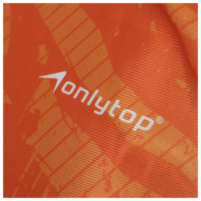Манишка футбольная на резинке ONLYTOP Print, р. 50-56, цвет оранжевый Манишка футбольная на резинке ONLYTOP Print, р. 50-56, цвет оранжевый