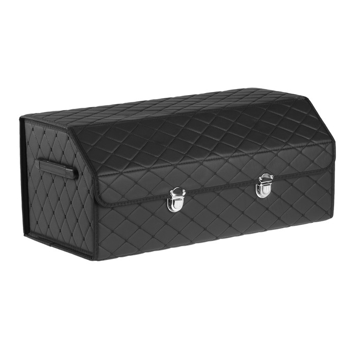 Органайзер кофр в багажник автомобиля, саквож 68×32×30 см, экокожа, с замком Органайзер кофр в багажник автомобиля, саквож 68×32×30 см, экокожа, с замком