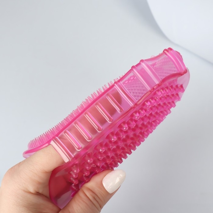 Массажёр антицеллюлитный «Варежка», 15 × 11 × 2 см, с подвесом, цвет МИКС Массажёр антицеллюлитный «Варежка», 15 × 11 × 2 см, с подвесом, цвет МИКС