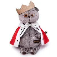 Мягкая игрушка &laquo;Кот Басик-царь&raquo;, 25 см