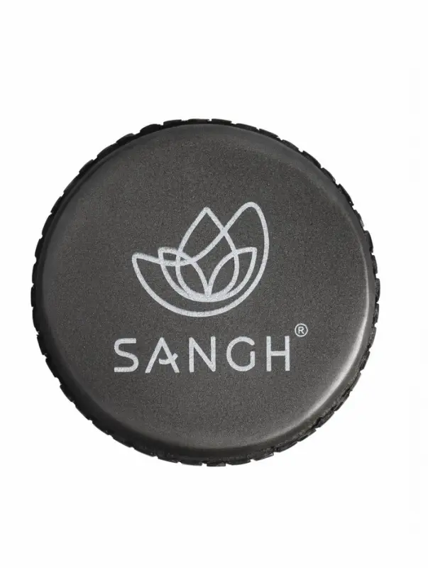 Ролик массажный Sangh, 60&times;15 см, чёрный