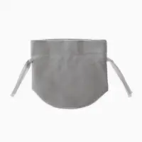 Мешочек бархатный с бусиной, 13х9 см, серый (фас. 10 шт) Мешочек бархатный с бусиной, 13х9 см, серый (фас. 10 шт)