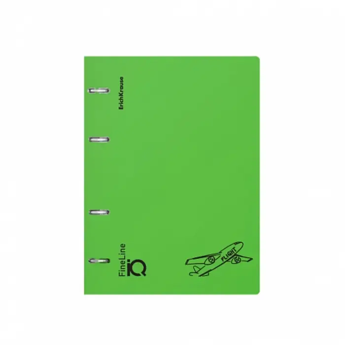 Тетрадь на кольцах, 100 листов в клетку, ErichKrause IQ FineLine Motion, пластиковая обложка, блок офсет 100% белизна, МИКС Тетрадь на кольцах, 100 листов в клетку, ErichKrause IQ FineLine Motion, пластиковая обложка, блок офсет 100% белизна, МИКС