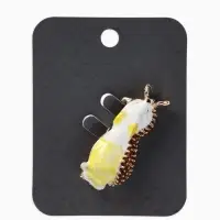 Брошь &laquo;Ёжик&raquo;, с бабочкой, цветная в золоте