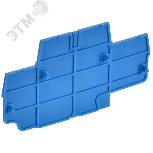 ARMAFIX Заглушка EPCXDL2.5 BU для колодки клеммной CXDL2.5 синяя IEK