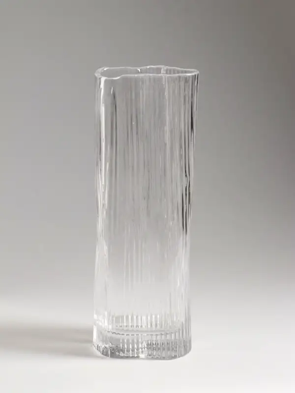 Ваза &laquo;Энико&raquo;, 25&times;9 см, стекло, прозрачная