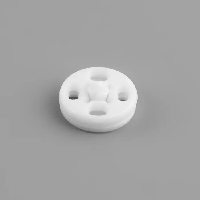 Кнопки пришивные, d=10 мм, 10 шт., белые