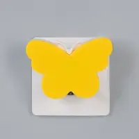 Ночник RISALUX &laquo;Бабочка&raquo;, LED, 1 Вт, жёлтый, 9&times;6&times;6 см