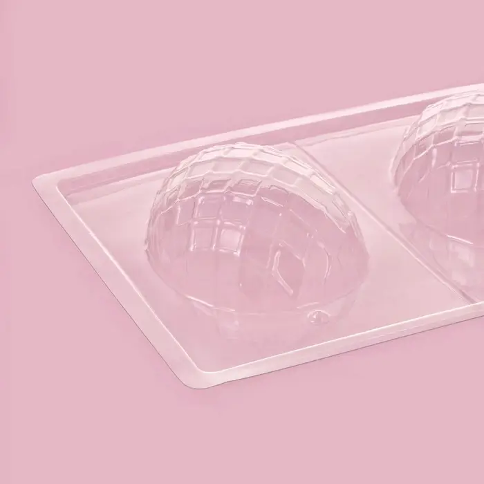 Форма для шоколада &laquo;Фаберже&raquo;, 2 ячейки, 26.5&times;20.5&times;5.5 см, пластик, прозрачная