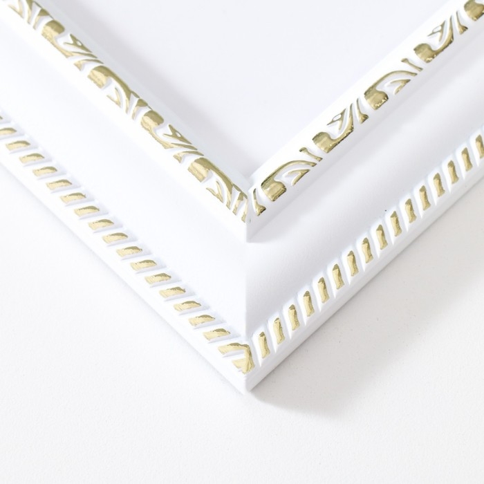 Фоторамка пластик Фоторамка пластик "МИРАМ" 40х40 см белый (пластиковый экран)